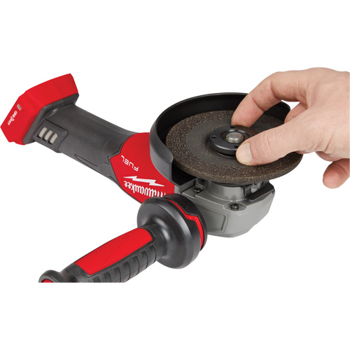 M18 Fuel Slide Switch Braking Grinder with One-Key Slide Switch (Tool Only), 4-1/2" or 5" Wheel, 18 V Meunier Outillage Industriel