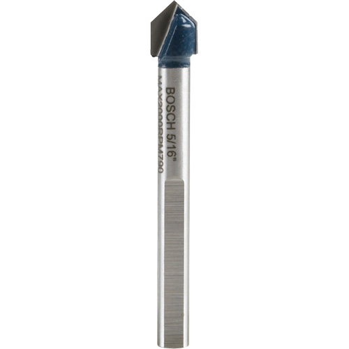 Glass & Tile Bit, 5/16", Carbide Meunier Outillage Industriel