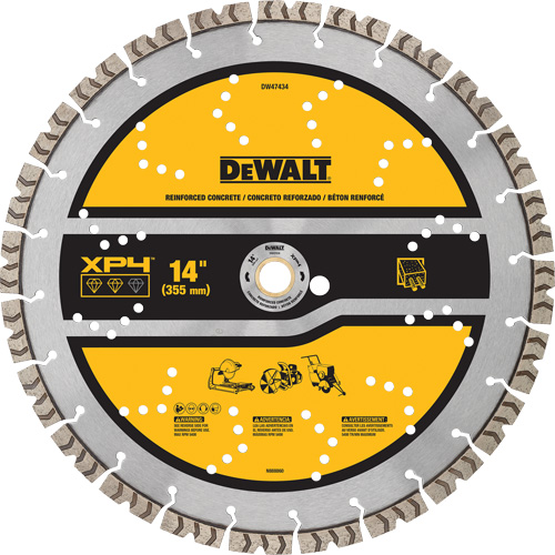 Disque segment&eacute; diamant&eacute; pour le b&eacute;ton arm&eacute; XP4 Meunier Outillage Industriel
