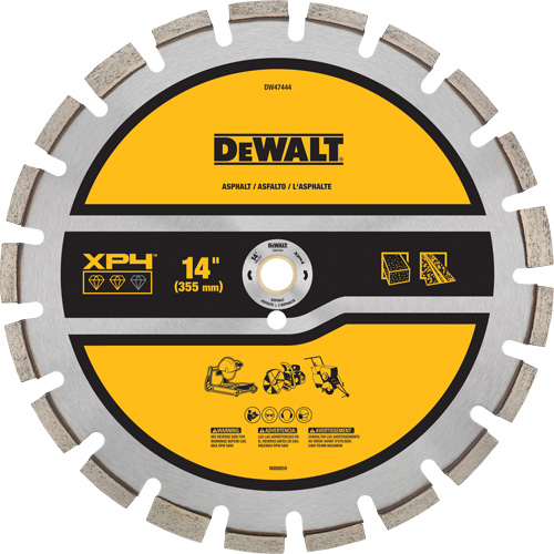 XP4 Asphalt Segmented Diamond Blade Meunier Outillage Industriel