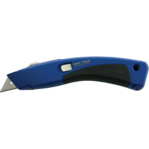Couteau utilitaire, Robuste, Prise en Caoutchouc/Plastique Meunier Outillage Industriel