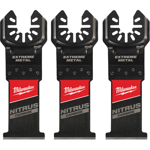 Lames multi-outils oscillantes Nitrus Carbide Extreme Metal Universal Fit Open-Lok Meunier Outillage Industriel
