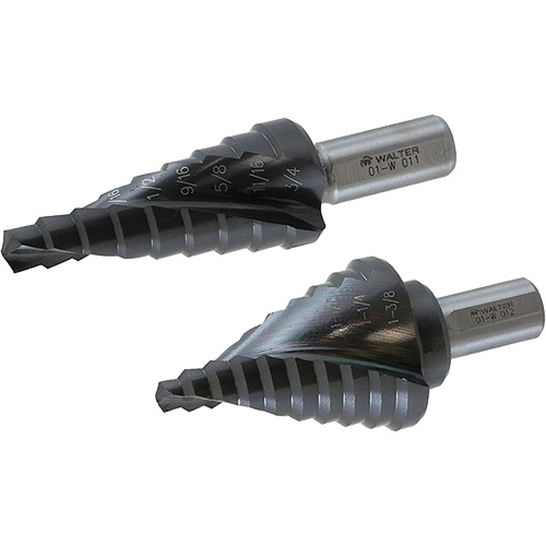 Foret &eacute;tag&eacute; Multi-Step, 1/4" - 1", Titane Meunier Outillage Industriel