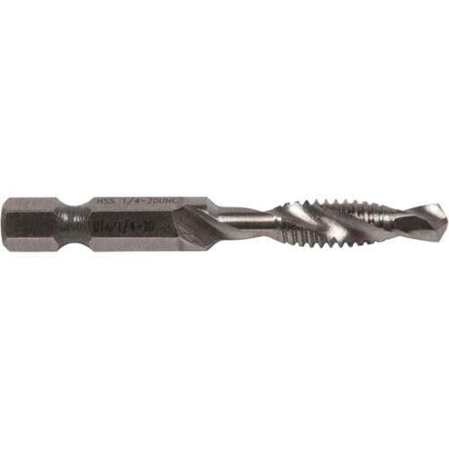 Foret/taraud, 1/4", Acier rapide Meunier Outillage Industriel