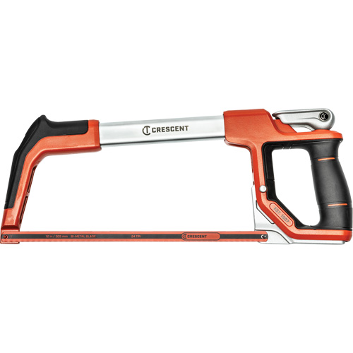 Fast Tension Hacksaw with Dual Material Handle, 12", Ergonomic Handle Meunier Outillage Industriel