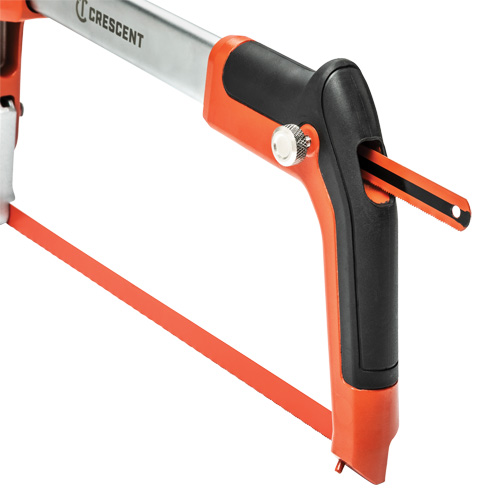Fast Tension Hacksaw with Dual Material Handle, 12", Ergonomic Handle Meunier Outillage Industriel