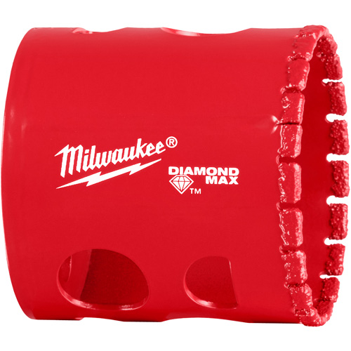 Diamond Max Hole Saw Bit, 1-3/4", 1-1/2" Depth of Cut, Diamond Meunier Outillage Industriel