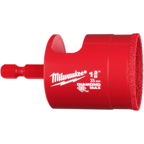 Diamond Max Hole Saw Bit, 1-3/8", 1-1/2" Depth of Cut, Diamond Meunier Outillage Industriel