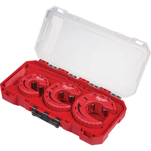 Jeu de coupe-tubes Close Quarters de 3 morceaux, Capacit&eacute; de 1/2"/3/4"/1" Meunier Outillage Industriel