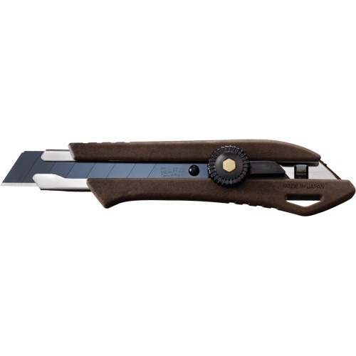 Ratchet Lock Knife, 18 mm, Wood Handle Meunier Outillage Industriel