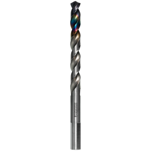 Metal Demon Drill Bit for Mild, Hardened and Stainless Steels, 21/64", 3" Flute, 130° Point Meunier Outillage Industriel
