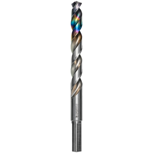 Metal Demon Drill Bit for Mild, Hardened and Stainless Steels, 27/64", 3-7/10" Flute, 130° Point Meunier Outillage Industriel