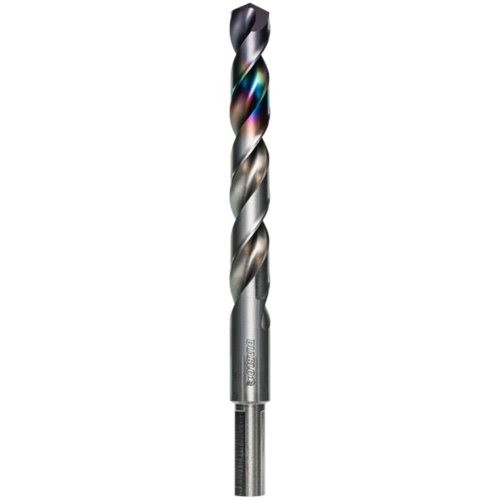 Metal Demon Drill Bit for Mild, Hardened and Stainless Steels, 31/64", 4" Flute, 130° Point Meunier Outillage Industriel