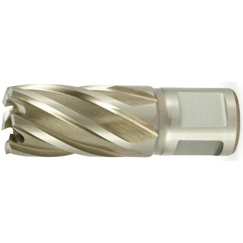 CLE-LINE 4500 Short Annular Cutter, 1" Diameter, High Speed Steel, 1" Depth of Cut, 3/4" Shank Meunier Outillage Industriel