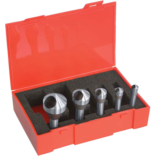 Jeu d'outils d'&eacute;bavurage & fraises 60° CLEVELAND Meunier Outillage Industriel
