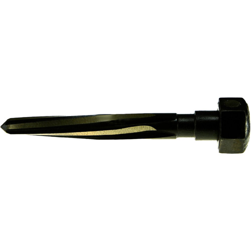 CLE-LINE 2616 Bridge Length Construction Reamer, 1-5/8", Spiral Flute, High Speed Steel, Straight Shank Meunier Outillage Industriel
