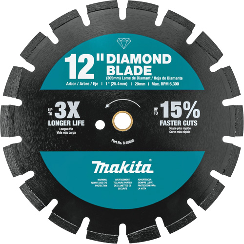 Lame de scie en diamant segment&eacute;e pour usage double Meunier Outillage Industriel