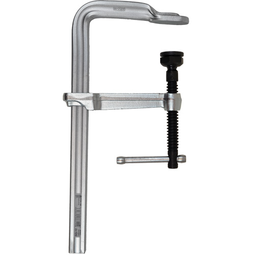 Serre-joints &agrave; barre pour le soudage & la fabrication - Serre-joints pour atelier, 12" (304,8 mm), Force de serrage 2660 lb Meunier Outillage Industriel