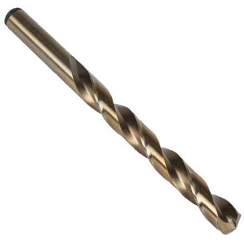 Forets courts, Acier rapide au cobalt, #1, 3-7/8" lo, 2-5/8" Cannelure, 135° Angle Meunier Outillage Industriel
