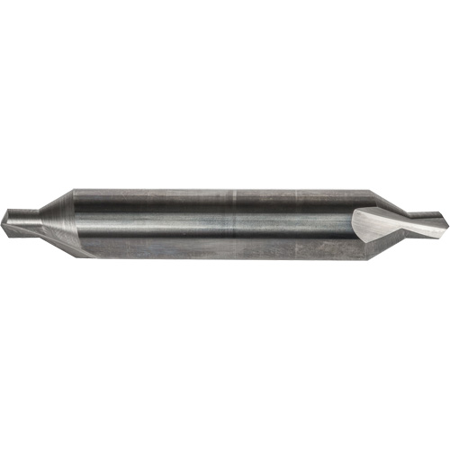 Combined Centre Drill & Countersink, #4, 1/8" Small Diameter, 5/16" Large Diameter, Carbide Meunier Outillage Industriel