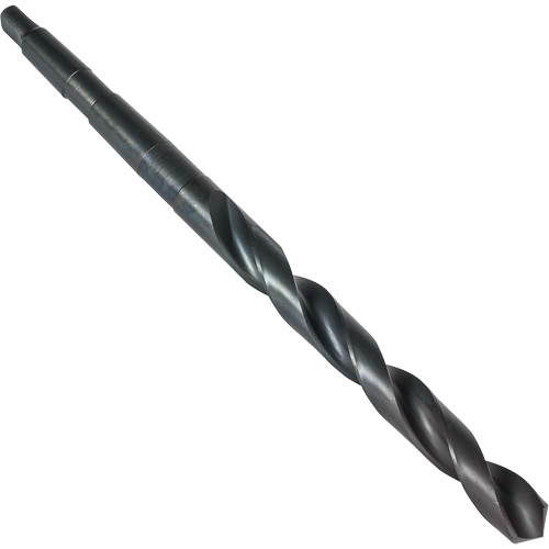 Small Taper Shank Drill Bit, 17/32", High Speed Steel, 4-5/8" Flute, 118° Point Meunier Outillage Industriel