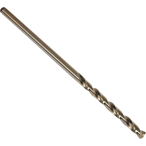 Foret tr&egrave;s allong&eacute; a&eacute;ronautique, 3/32", Acier rapide au cobalt, Cannelure 1-1/4", Pointe de 135° Meunier Outillage Industriel