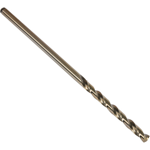 Foret tr&egrave;s allong&eacute; a&eacute;ronautique, #3, Acier rapide au cobalt, Cannelure 2-1/2", Pointe de 135° Meunier Outillage Industriel