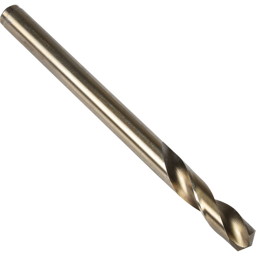 Jobber Drill Bit, High Speed Cobalt, 9/32", 4-1/4" L, 1-1/2" Flute, 135° Point Angle Meunier Outillage Industriel