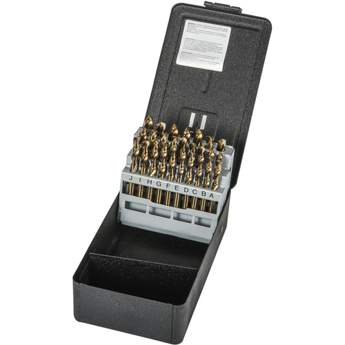 Heavy-duty Screw Machine Drill Bit Set, 26 Pieces, High Speed Cobalt Meunier Outillage Industriel