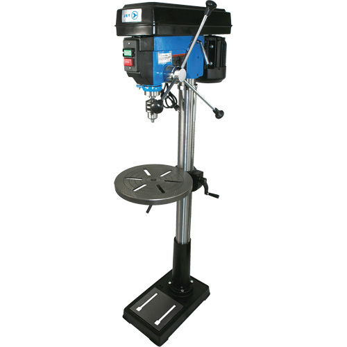 16-Speed Floor Drill Press, 17", 5/8" Chuck, 3380 RPM Meunier Outillage Industriel