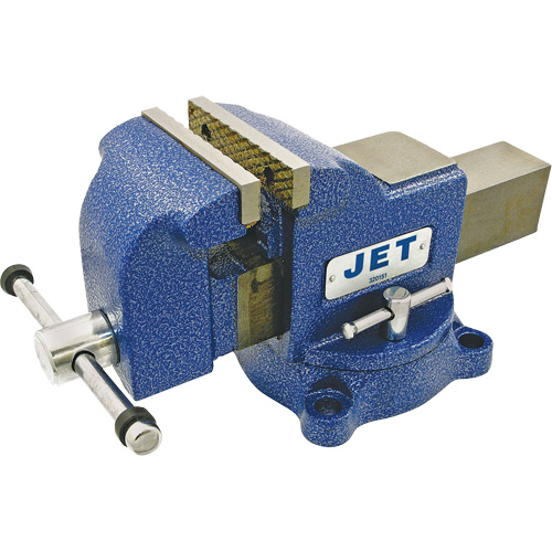 JSV-4HD Heavy-Duty Swivel Base Vise, 4" Jaw Width, 2-3/4" Throat Depth Meunier Outillage Industriel
