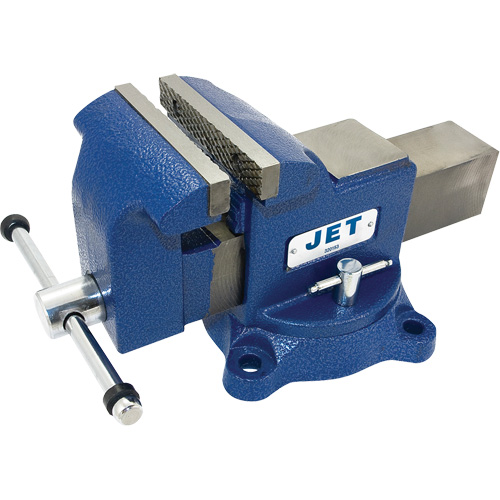 JSV-6HD Heavy-Duty Vise with 6" Swivel Base, 4" Jaw Width, 4" Throat Depth Meunier Outillage Industriel