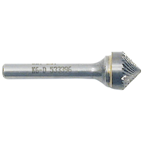 Cone Point Burr, 1/2" Dia., 1/4" Shank, 1/4" Depth of Cut Meunier Outillage Industriel