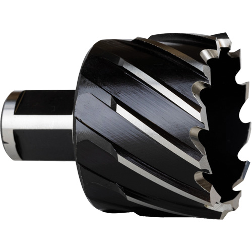 Annular Cutter, 1-9/16" Diameter, High Speed Steel, 1" Depth of Cut, 3/4" Shank Meunier Outillage Industriel