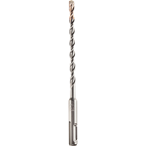 Foret &agrave; 2 cannelures pour perceuse &agrave; percussion M/2, 3/16", Tige SDS-Plus, Carbure Meunier Outillage Industriel