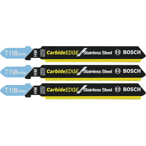 Jig Saw Blades Expert for All Purpose, Carbide, T-Shank, 3-1/4" L Meunier Outillage Industriel