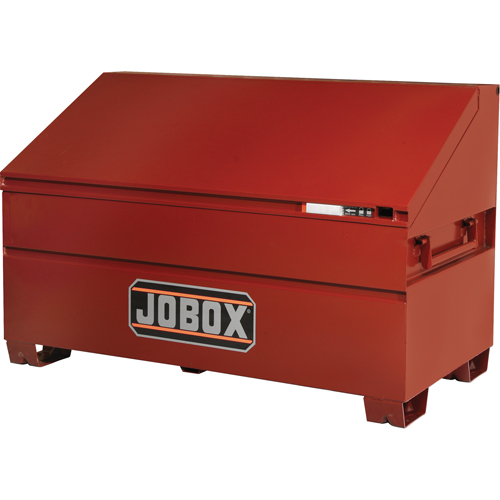 Slope Lid Chest, 60" x 30" x 39-1/2", Steel, Red Meunier Outillage Industriel