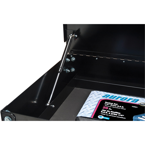 Chariot utilitaire, 4 tiroirs, 18" lo x 33" la x 39" h, Noir Meunier Outillage Industriel