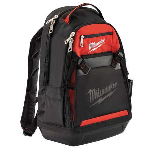 Jobsite Backpack, 20" L x 16" W, Black, Ballistic Meunier Outillage Industriel