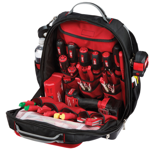 Ultimate Jobsite Backpack, 20" L x 17" W, Black, Ballistic Meunier Outillage Industriel