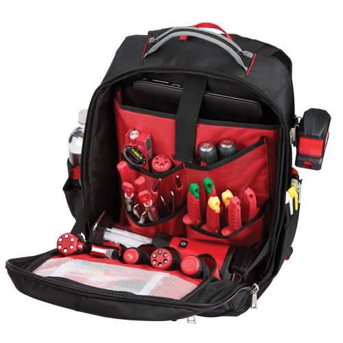 Low-Profile Backpack, 10" L x 12" W, Black, Ballistic Meunier Outillage Industriel