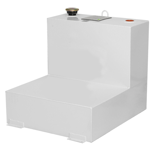 R&eacute;servoir de transfert pour carburant en acier, Acier, Capacit&eacute; 48 gal., Blanc Meunier Outillage Industriel