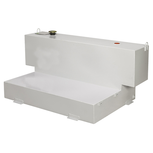 Steel Fuel Transfer Tank, Steel, 100 Gal. Capacity, White Meunier Outillage Industriel