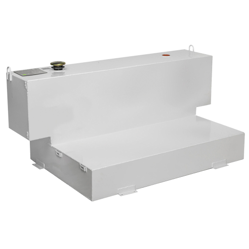 Steel Fuel Transfer Tank, Steel, 100 Gal. Capacity, White Meunier Outillage Industriel