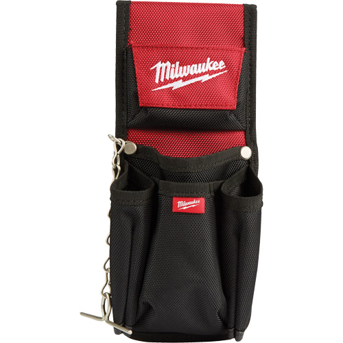 Compact Utility Pouch, Multiple Tool Holder, Nylon, 7 Pockets Meunier Outillage Industriel