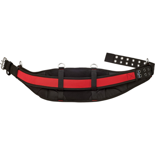 Padded Work Belt, Nylon, Black/Red Meunier Outillage Industriel