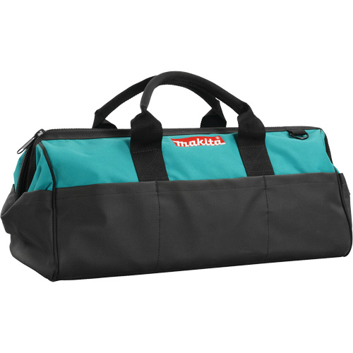 Sac &agrave; outils, Nylon, 1 pochettes, Noir/Bleu Meunier Outillage Industriel