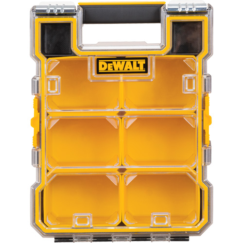 Organisateur de format moyen PRO, 4-1/2" la x 10-1/4" p x 13-3/5" h, Noir/Jaune Meunier Outillage Industriel