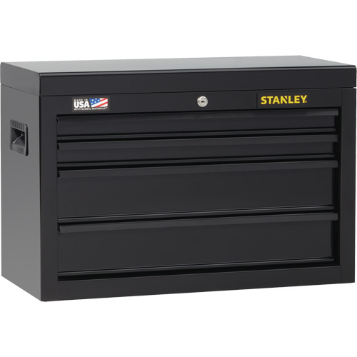 100 Series Tool Chest, 26" W, 4 Drawers, Black Meunier Outillage Industriel