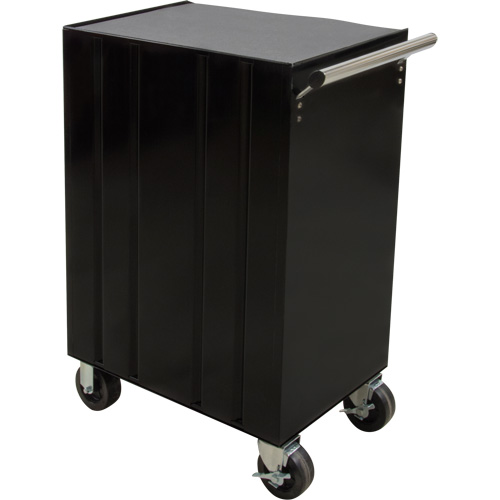 Chariot &agrave; outils industriel, 7 tiroirs, 27" la x 18-3/4" p x 39" h, Noir Meunier Outillage Industriel